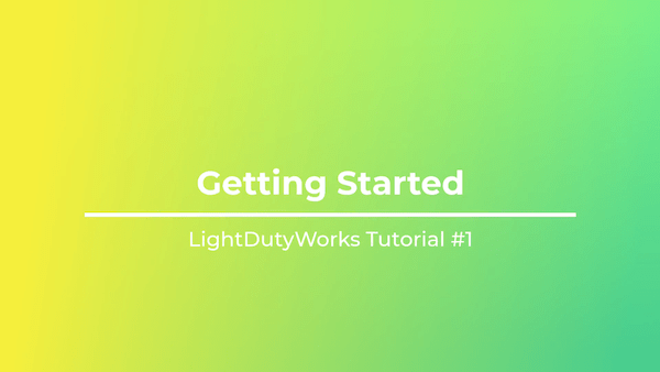 Tutorial Video